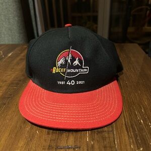 Rocky Mountain Black and Red Hat
